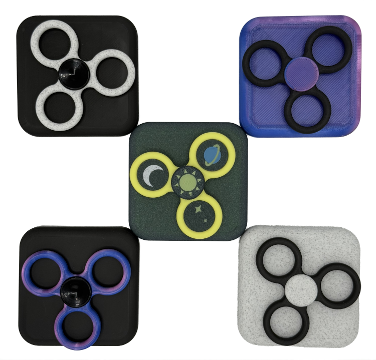 nCAS3D Fidget Spinners